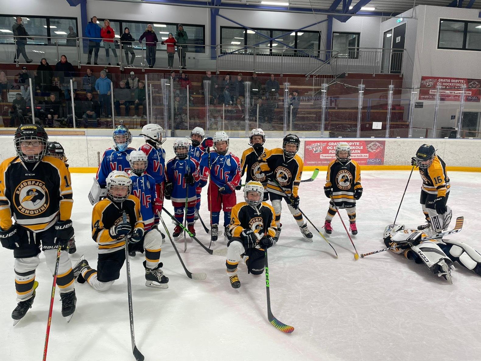 Sandefjord Penguins U9 og VIF U9